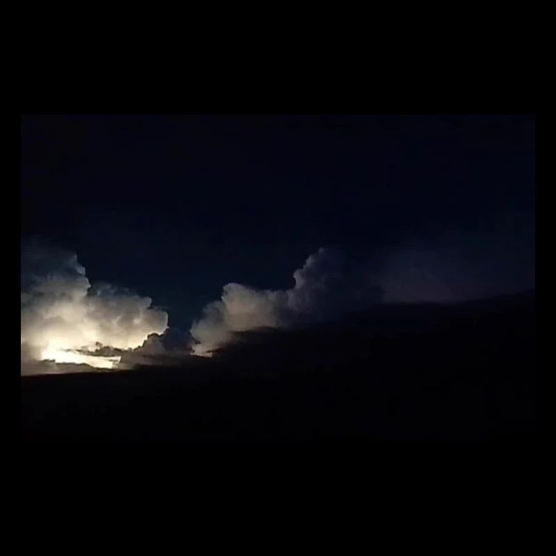 Orages la nuit