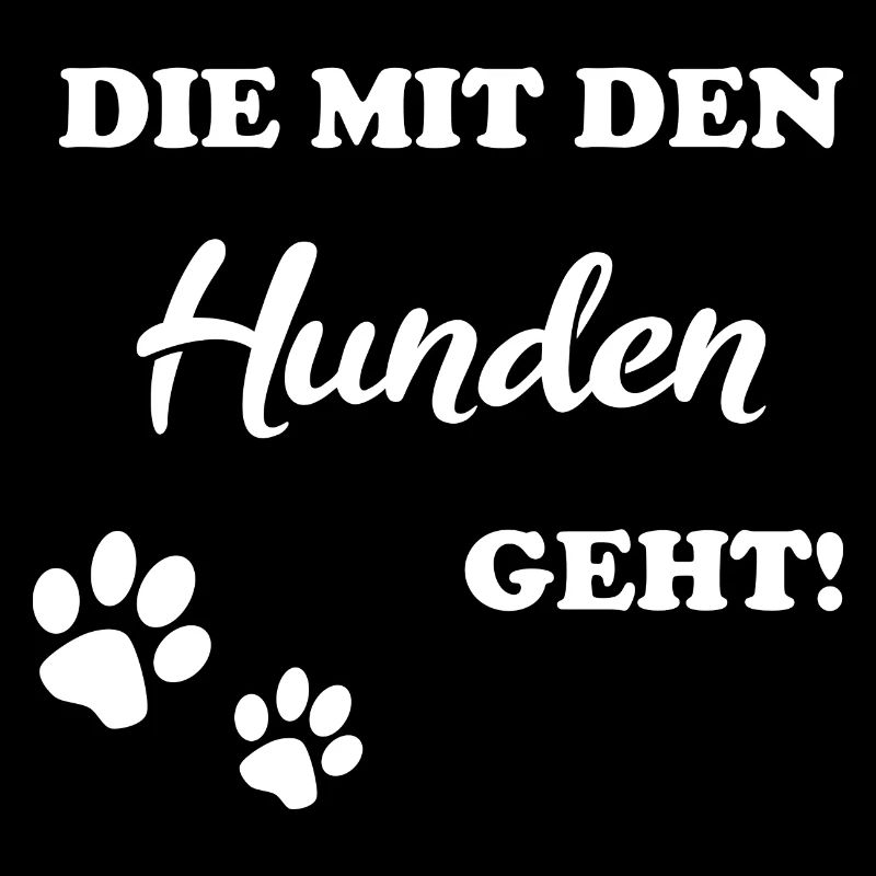 die mit den hunden geht white
