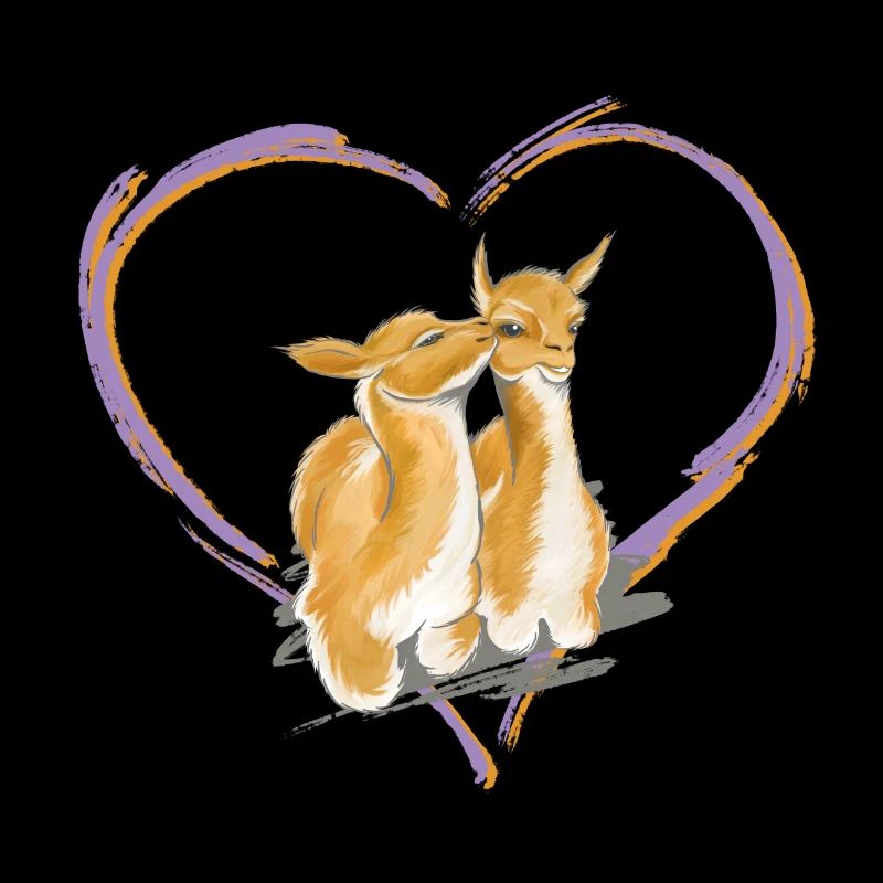 Amour de lamas