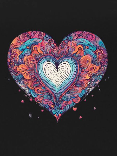 Heart psychedelic