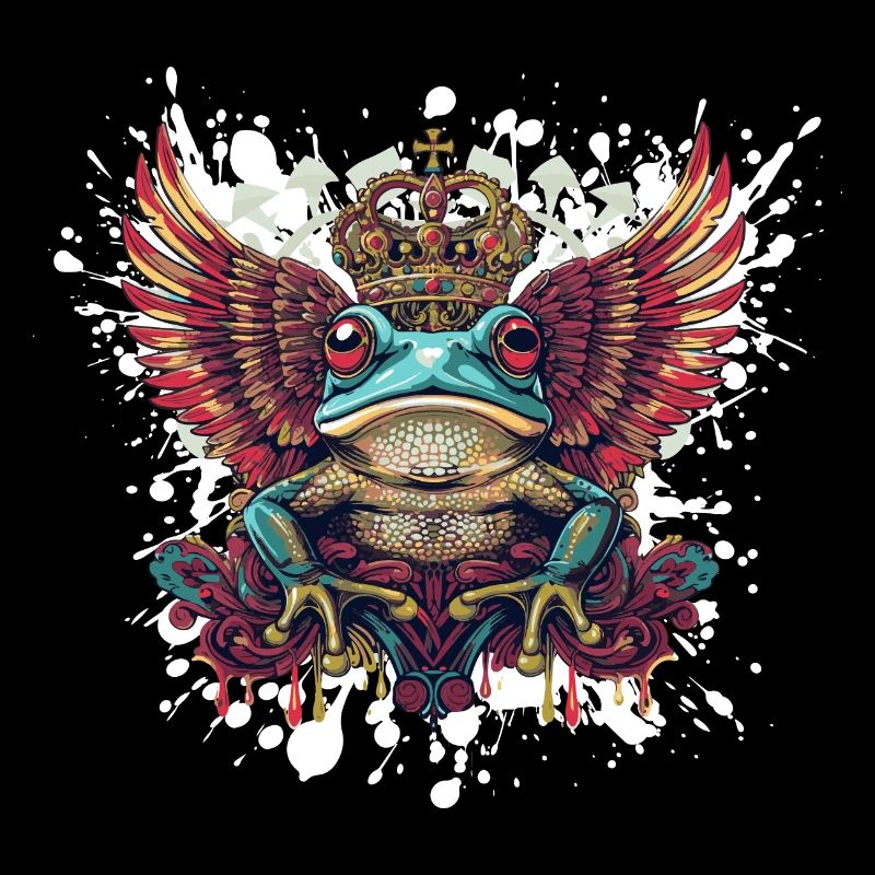 Frosch Bunt