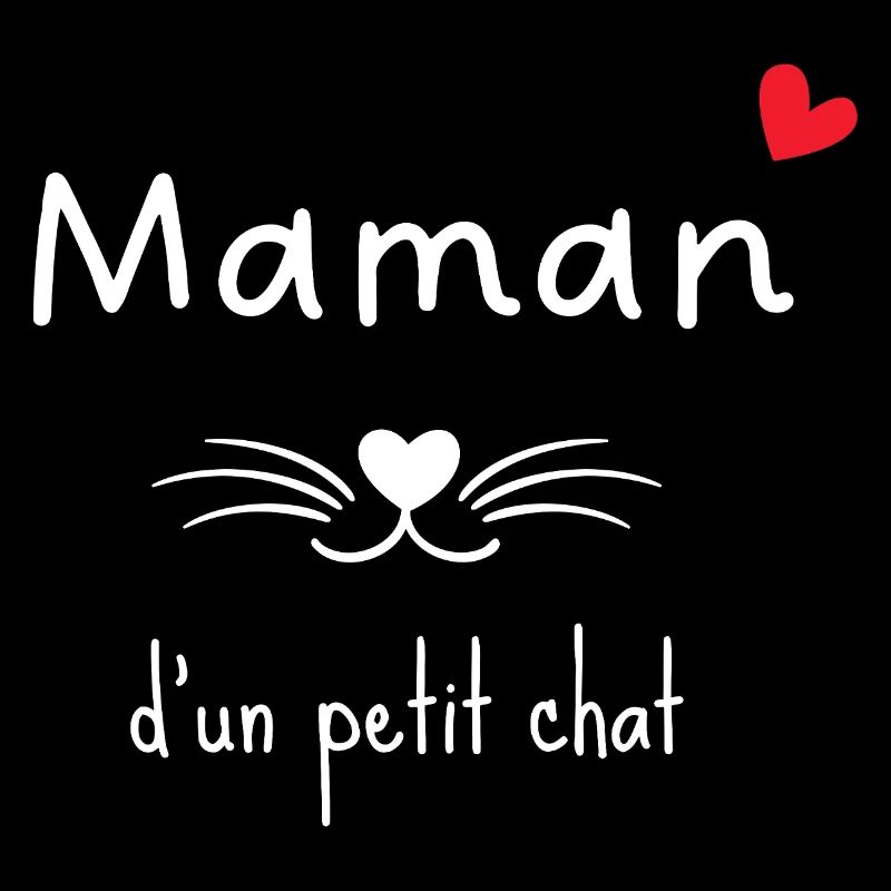 Maman d’un petit chat - assorti petit bébé