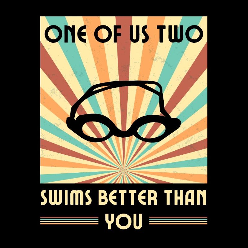 Einer Von Uns Beiden Schwimmt Besser Als Du