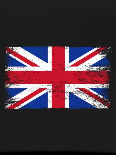 Distressed Union Jack Print