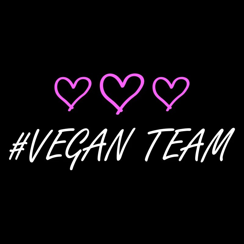 Vegan Team herzchen
