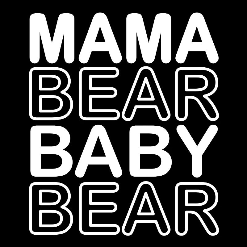Maman Ours Bébé Ours