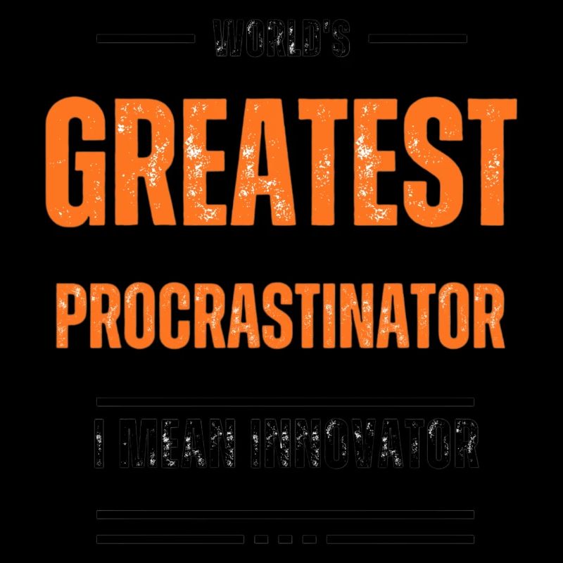 Le génie de la procrastination