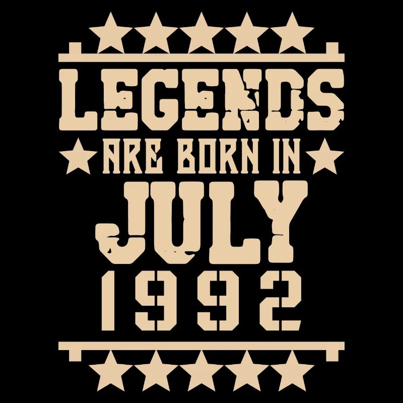 Juli 1992 - 30. Geburtstag Geschenk. Awesome.
