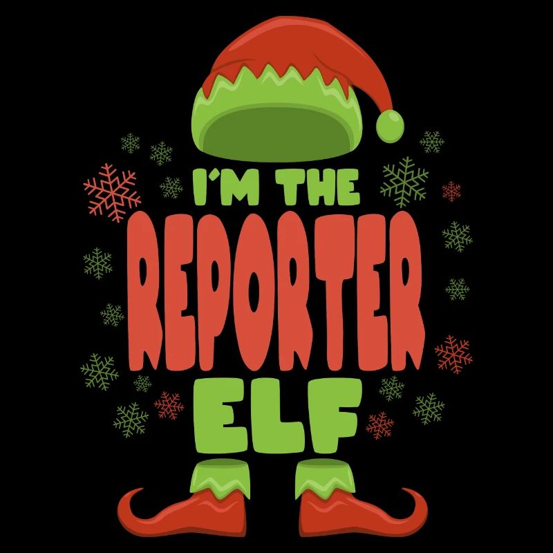 Journaliste Elfe de Noël