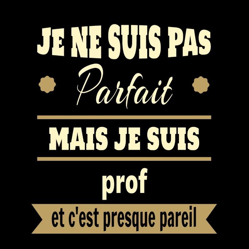 Pas parfait mais prof professeur humour