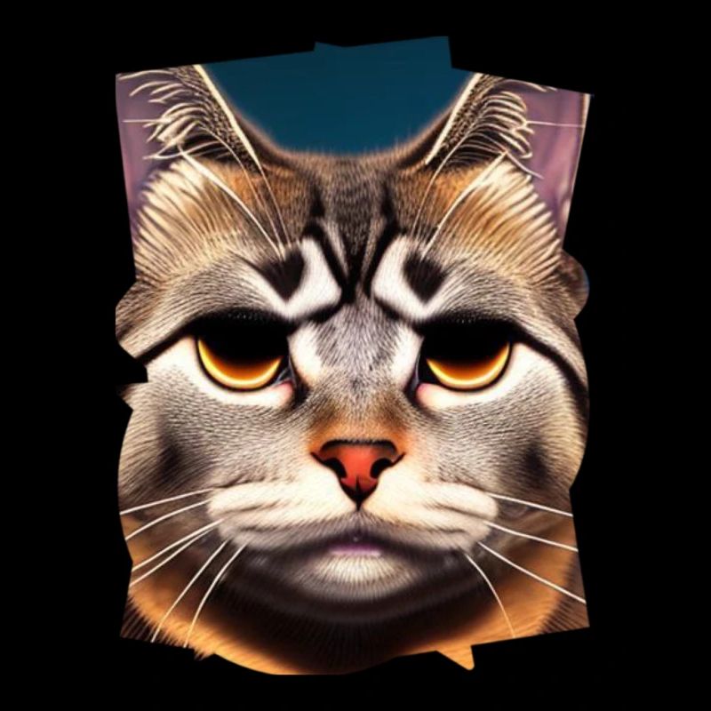 Visage de chat
