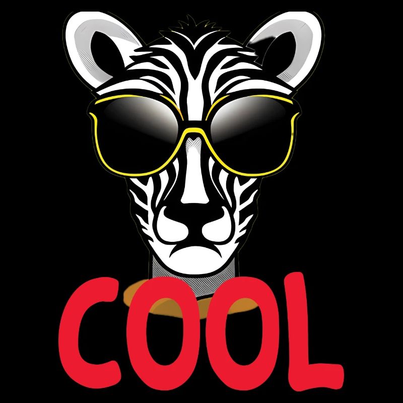 Cooles Zebra - cool