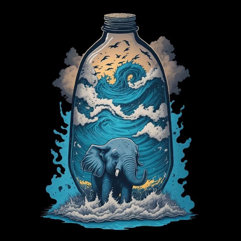 Elefant In Flasche