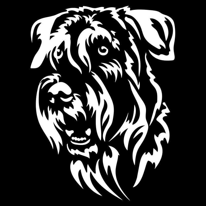 Schnauzer Kopf "BlackEdition"