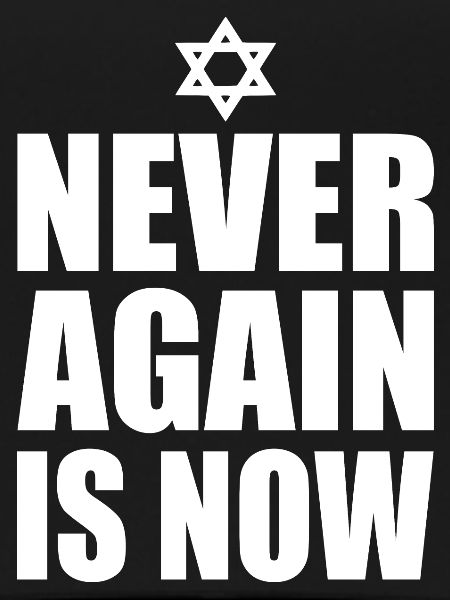 Never again is now
