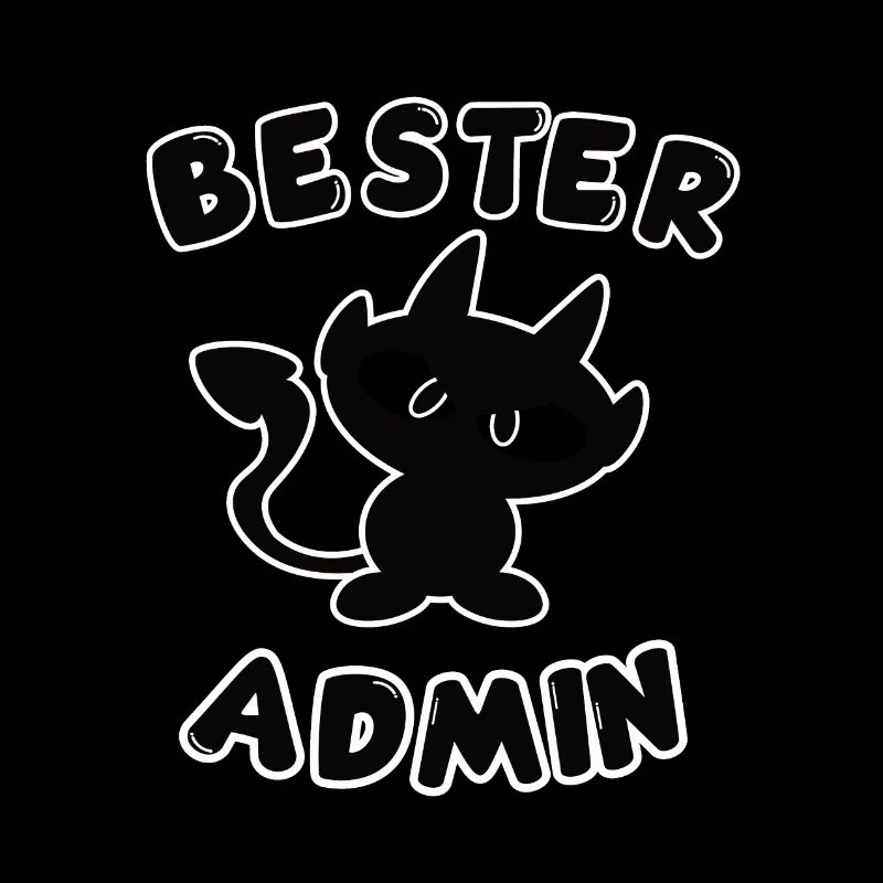 cooles bester Admin Design mit Teufelchen