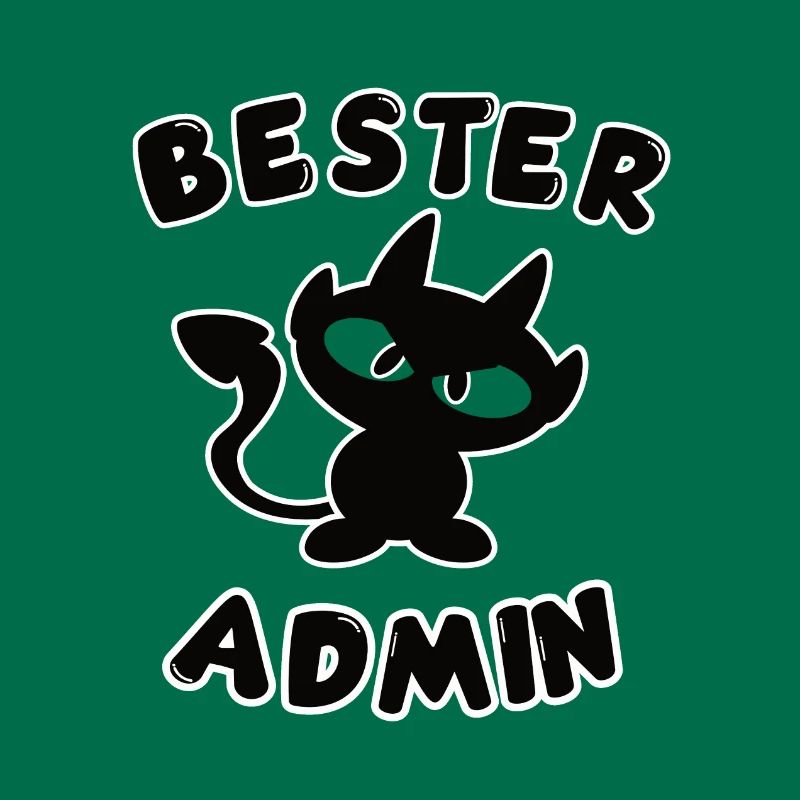 cooles bester Admin Design mit Teufelchen