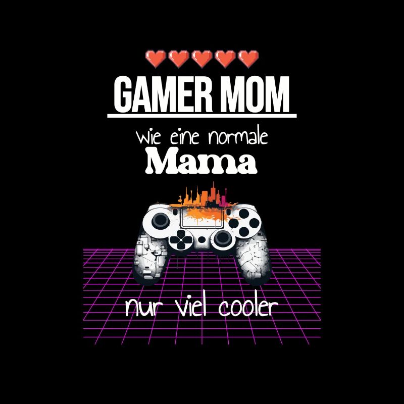 Beste Mama Gamer Mom Muttertag Geschenk
