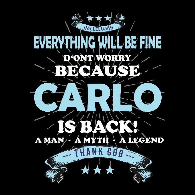 Alles wird gut denn Carlo Ist da Outfit