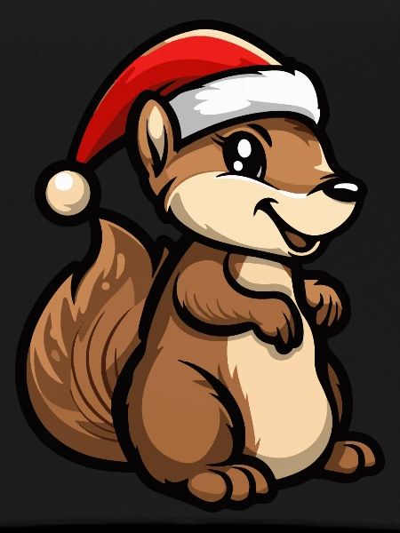 Squirrel Christmas