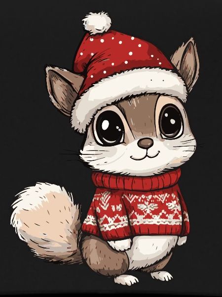 Squirrel Christmas Comic