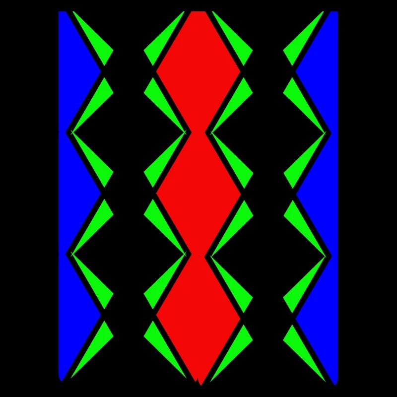 Multicolored unique design