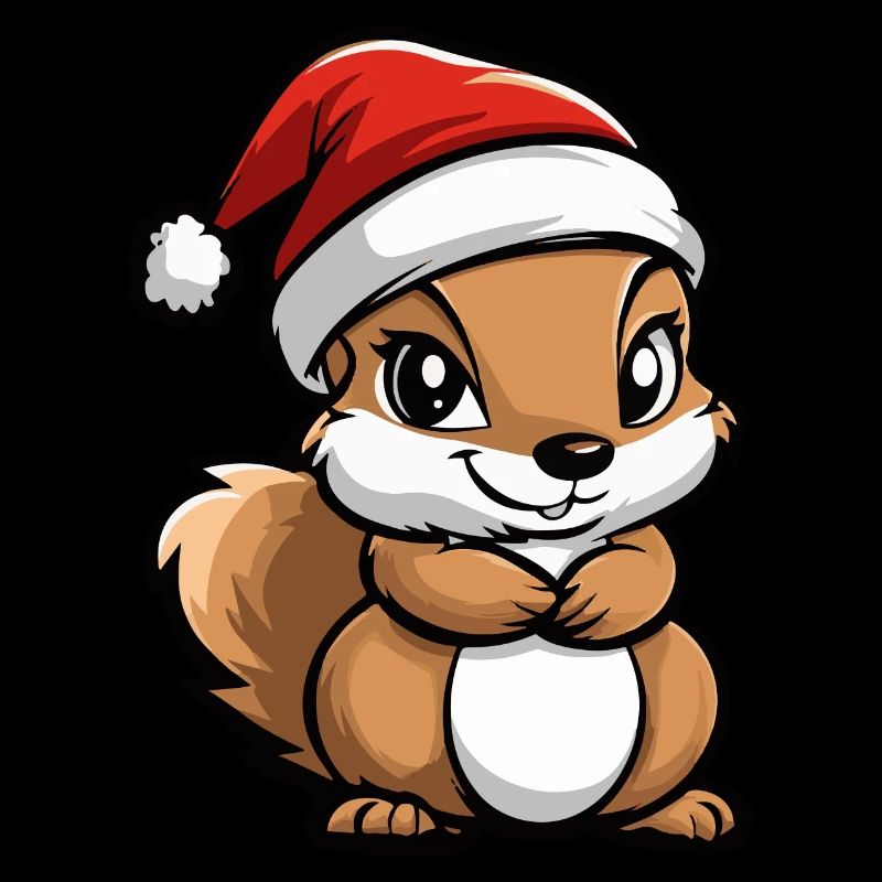 Écureuil Noël Noël