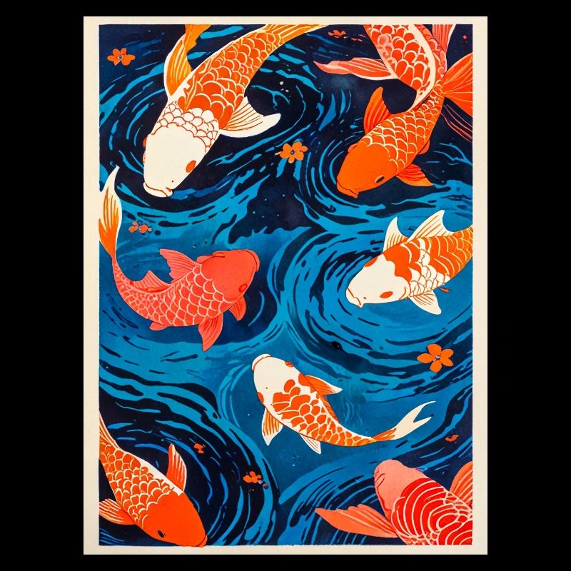 Der Tanz der Koi