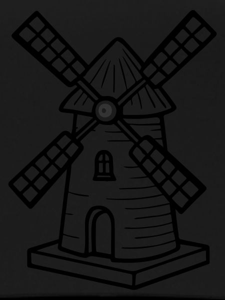 Windmill Symbol Mill