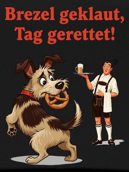 Pretzel stolen, day saved!