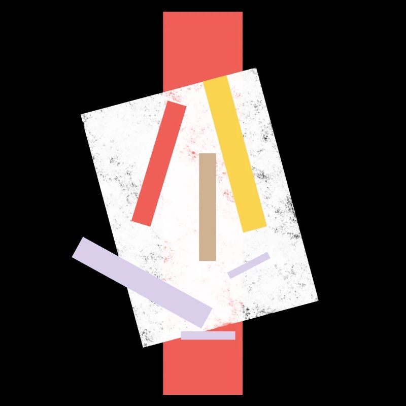 Abstrakte Farbklecks Kunstdesign