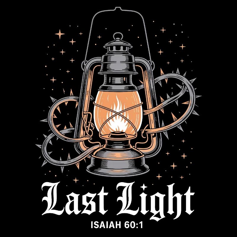 Vintage Lantern Christian