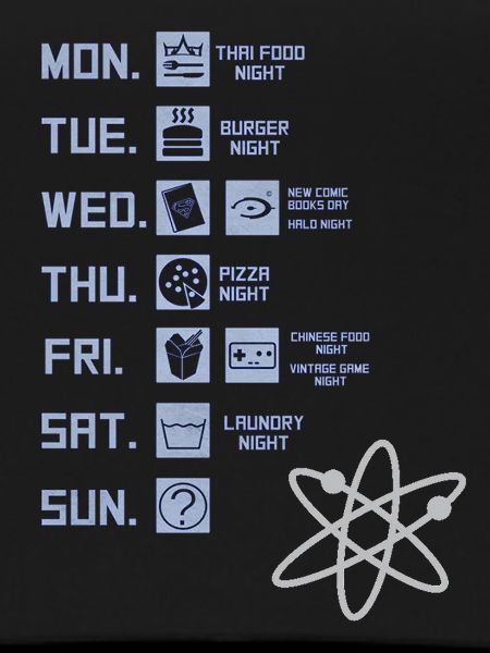 Retro Weekly Planning Illustration