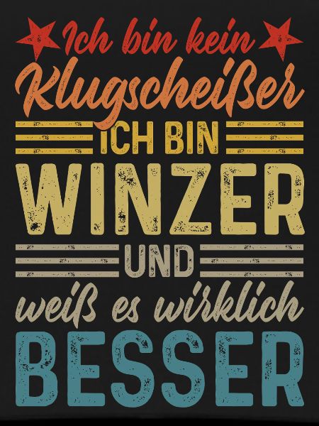 Winzer - Kein Klugscheißer 