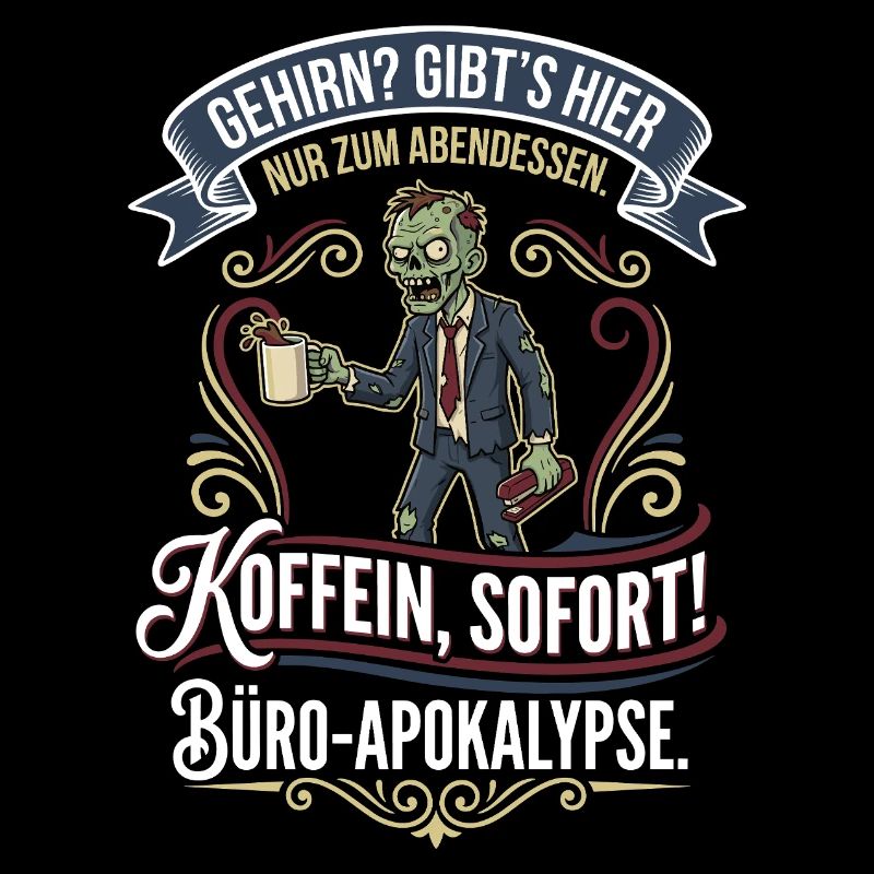 Kaffeezombie Büro-Apokalypse