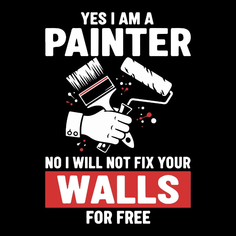 Humor Painter Fixed Not Walls