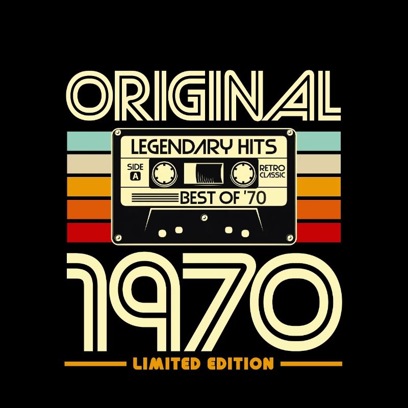 Original 1970 Édition Limitée Cassette