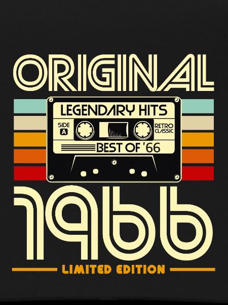 Original 1966 Cassette Retro