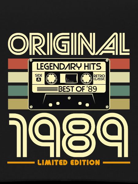 Original 1989 Cassette Nostalgia