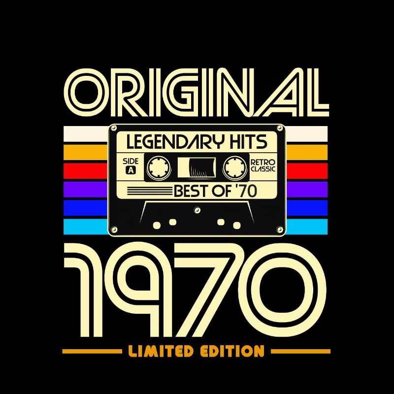 Original 1970 Cassette Retro Édition