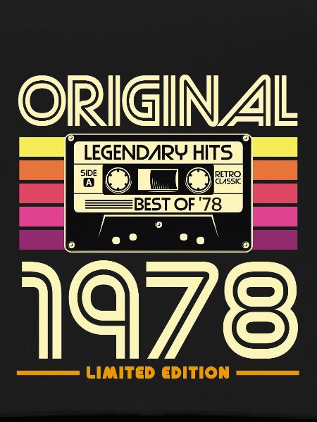 Cassette Retro 1978 Edition