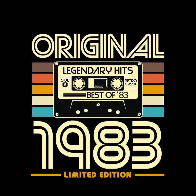 Original 1983 Retro Cassette