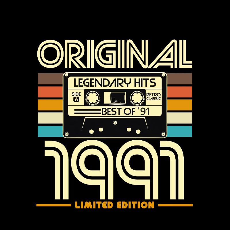 Original 1991 Édition Limitée Cassette