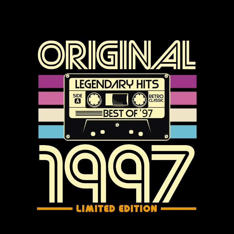 Original 1997 Cassette Rétro