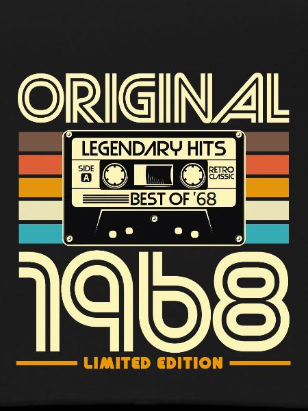 Original 1968 Cassette Retro