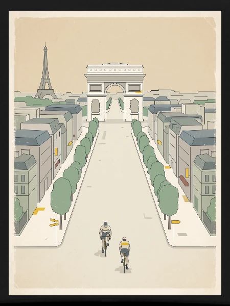 Paris Finish — Cycling Memory