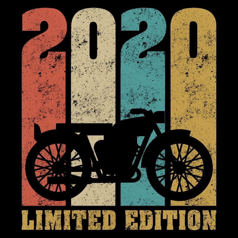 Vintage Motorcycle 2020 Retro Birthday Gift