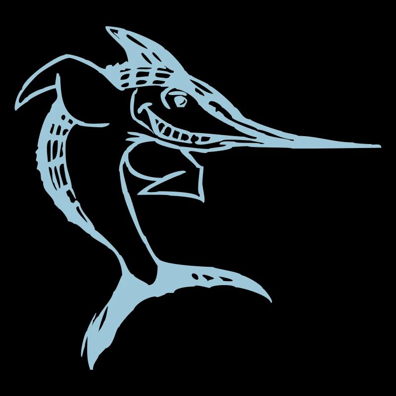 Shark fish swordfish