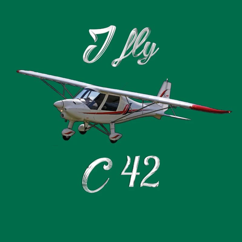 I fly c42 microlight pilot pilot