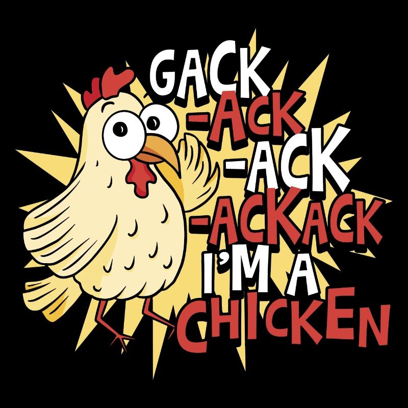 Ich bin ein Huhn
